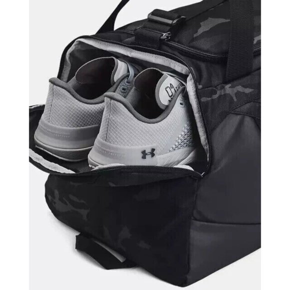 Under Armour Undeniable 5 Duffle Bag Men's Black Camouflage UA Storm Water Repel - Picture 4 of 8